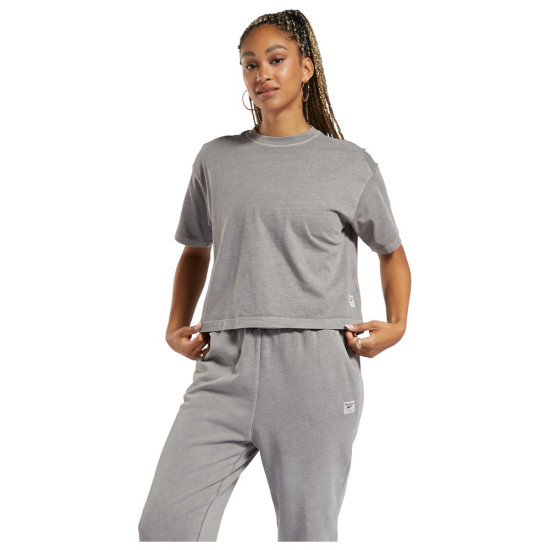 Reebok Γυναικεία κοντομάνικη μπλούζα crop